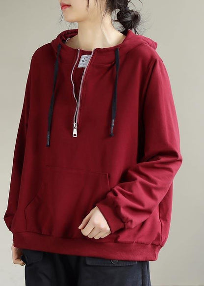 Style Green Shirts Hooded Cinched Spring Shirt