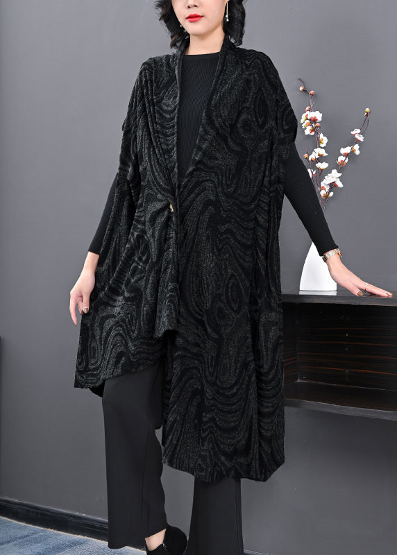 Original Cape Style Asymmetrical Woolen Coats