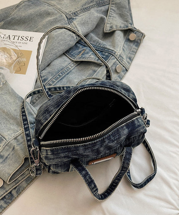 Denim Blue Durable Crossbody Phone Pouch