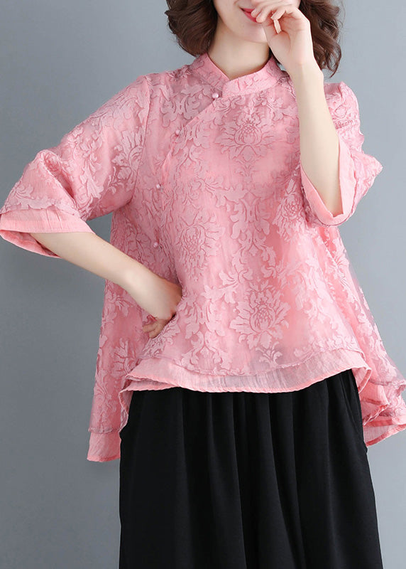 French Button Lace Clothes Inspiration Black Clothing Shirt Summer