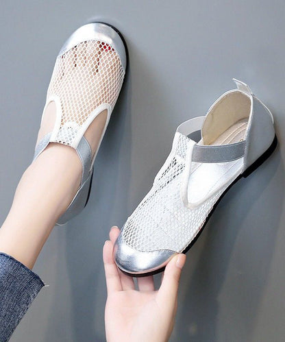 Black Breathable Mesh Hollow Out Best Sandals for Walking