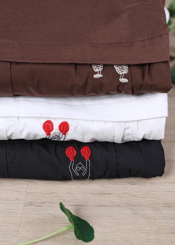 Button Autumn Style Tunics for Chocolate Tops