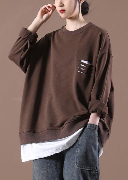 Street Chocolate Hole Pullover