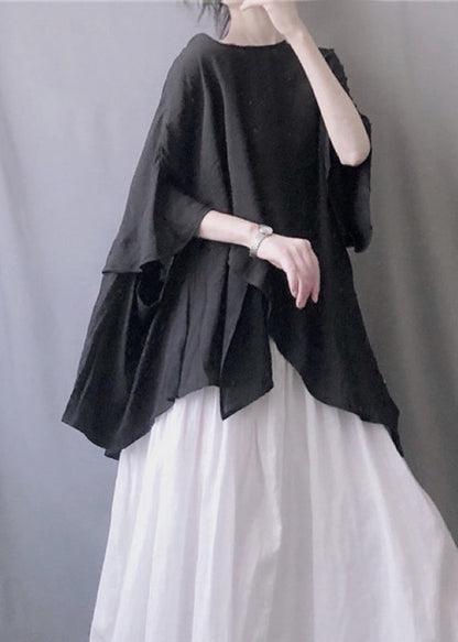 White O-neck Top Summer