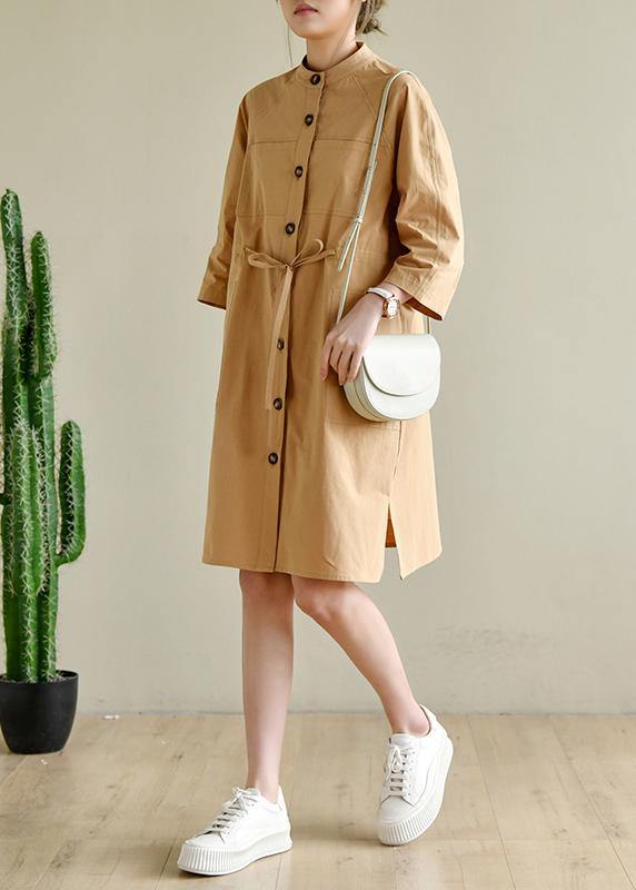 Button Down Holiday Cotton Dress