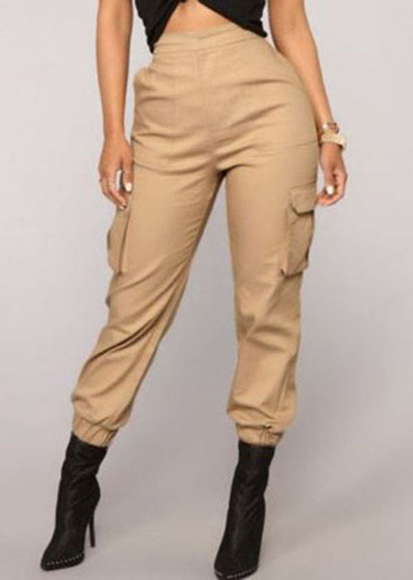 Khaki Haroun Pants Trousers