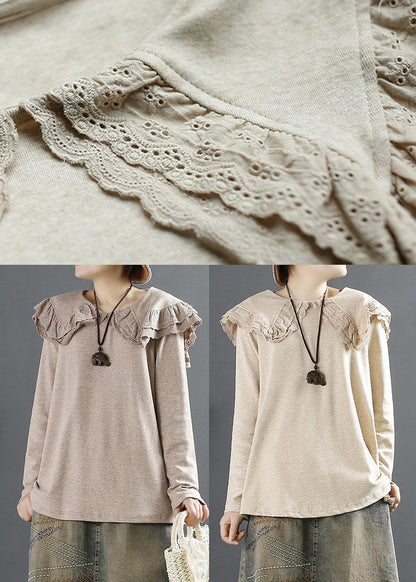 Diy Khaki for Peter Pan Collar Tops