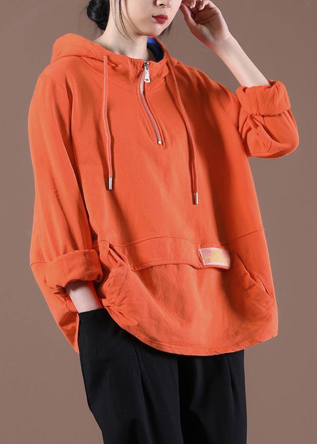 Spring Blouses for Orange Sewing Tops