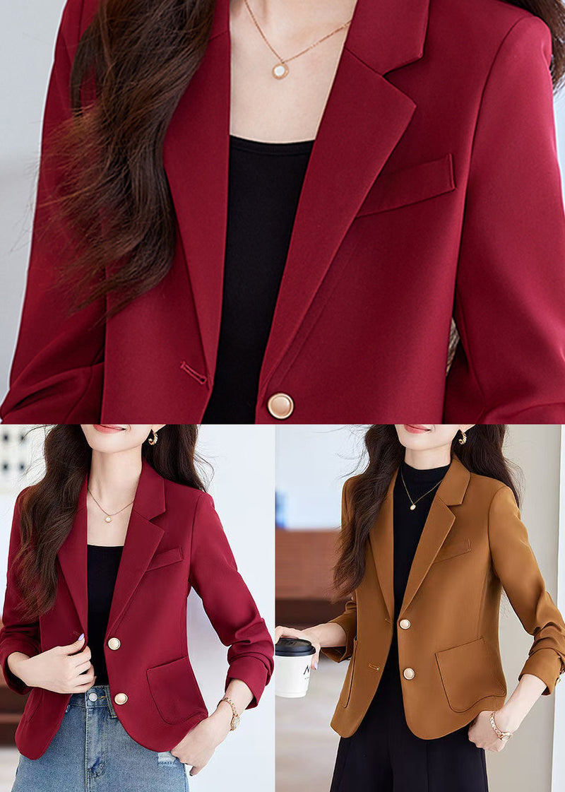 Mulberry Silm Fit With Pockets Short Jacket Spring