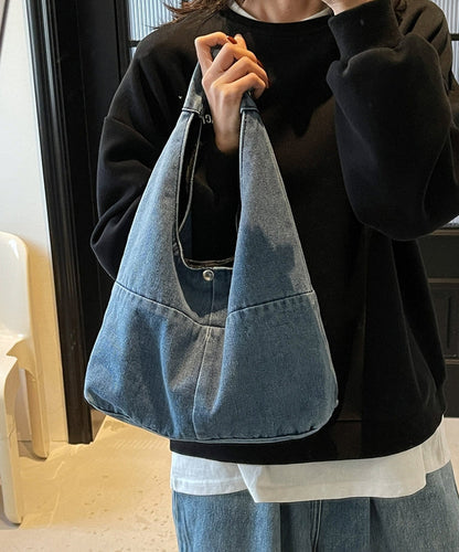Versatile Large Capacity Denim Shoulder Bag