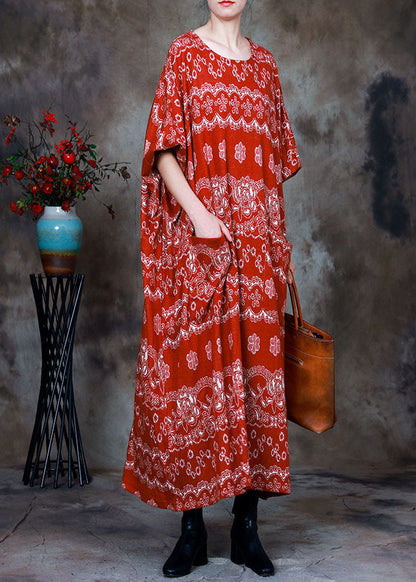 Black Knit Print Fall Long Sleeve Dress