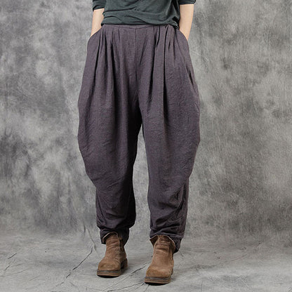 Mulberry Pockets Fall Linen Pants
