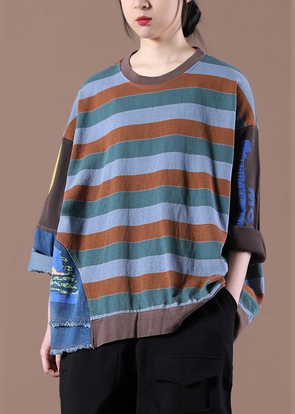 New Striped Knee Spring Tops