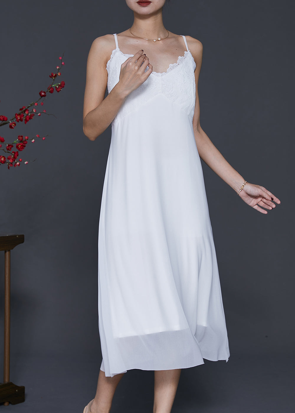 Diy White Bustier Top Chiffon Spaghetti Strap Dress Summer