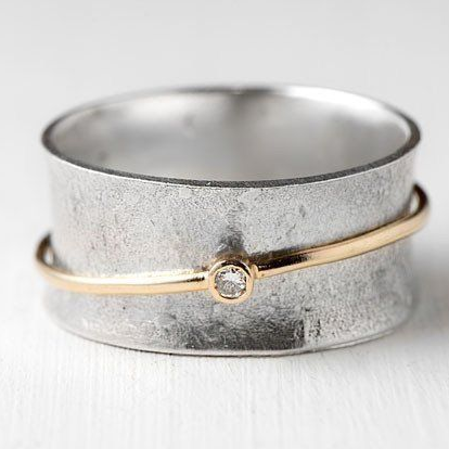 Atemberaubende Gold Ring für den Alltag