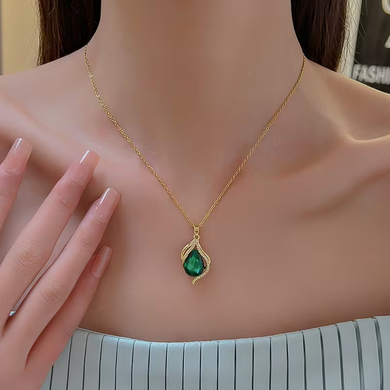 Handgefertigte Vintage Halskette