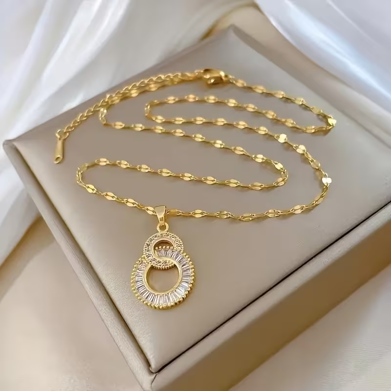 Handgefertigte Vintage Halskette