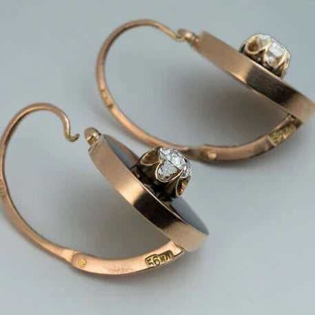 Atemberaubende Gold Ohrring für den Alltag