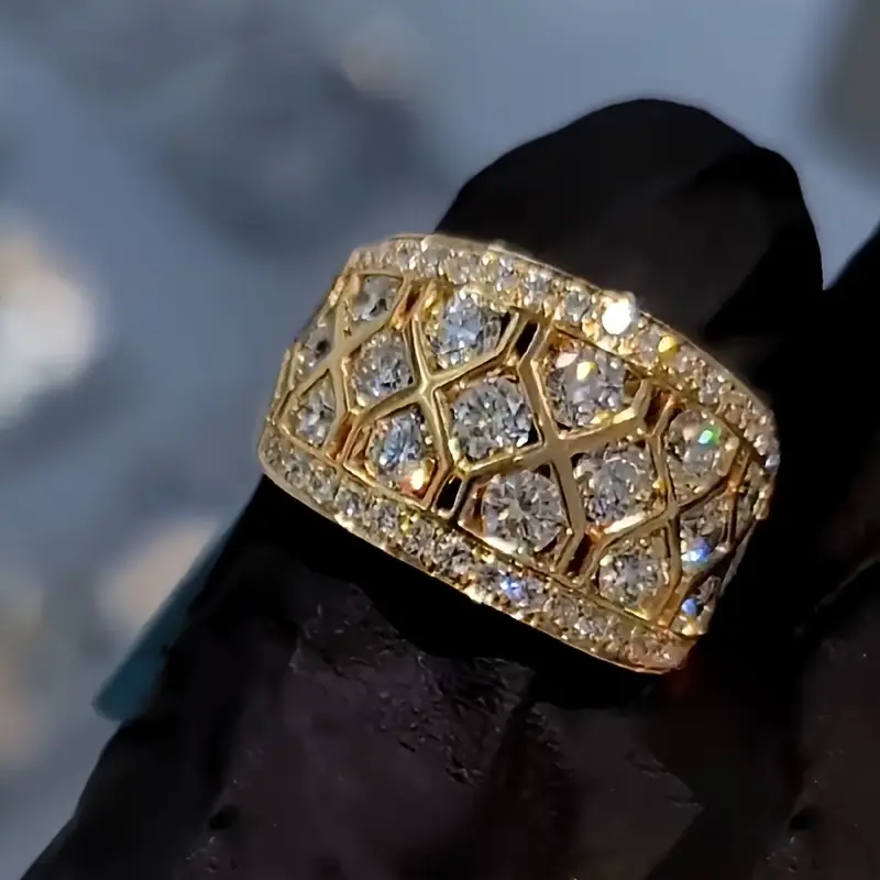 Atemberaubende Gold Ring für den Alltag