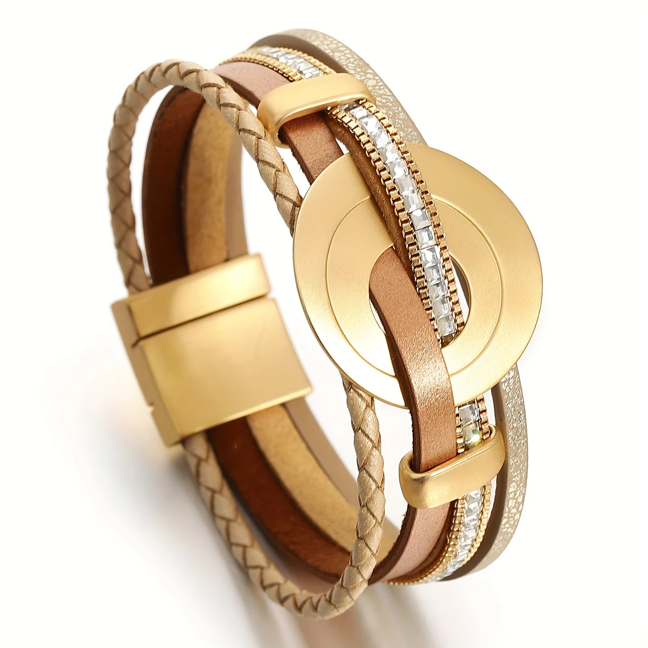 Schöne Gold Armband mit einzigartigem Stil