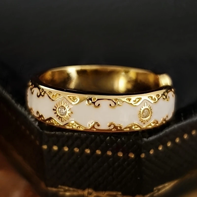 Atemberaubende Gold Ring für den Alltag