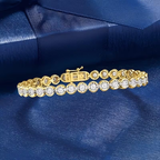 Handgefertigte Vintage Gold Armband