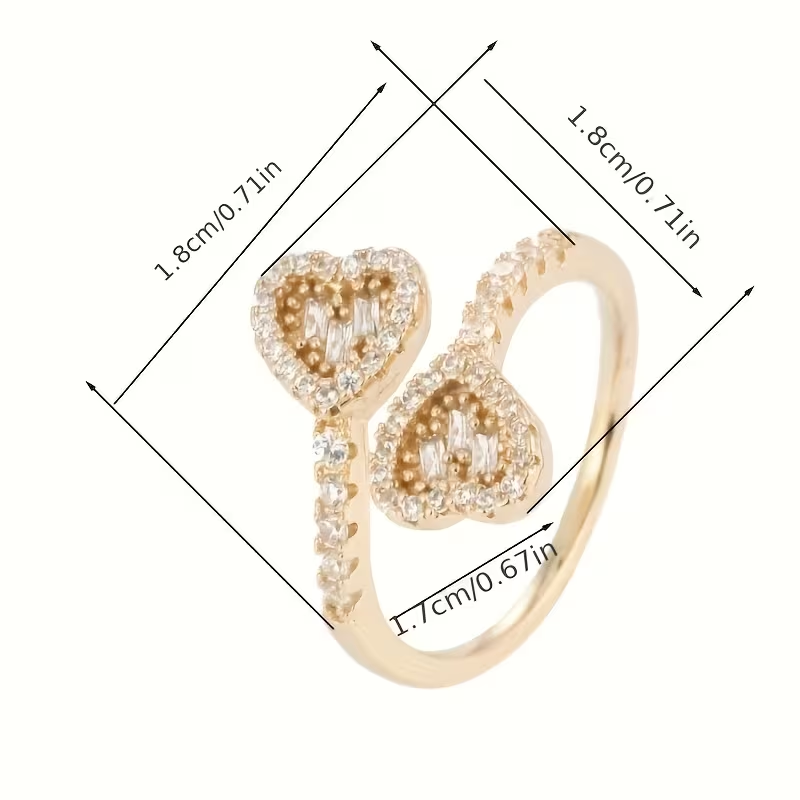 Atemberaubende Gold Ring für den Alltag