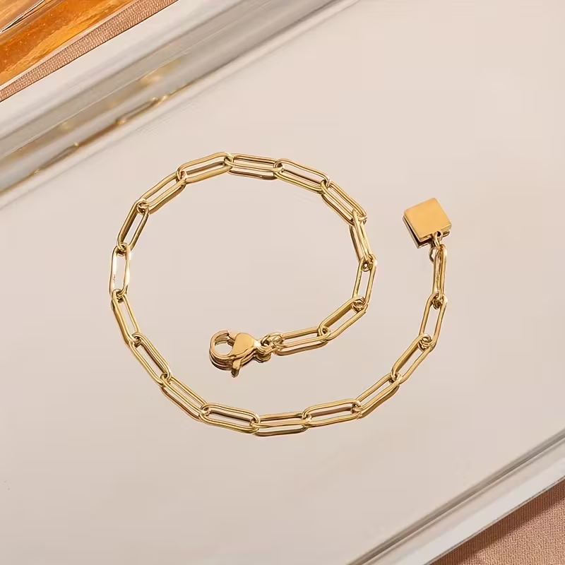 Handgefertigte Vintage Gold Armband