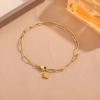 Handgefertigte Vintage Gold Armband