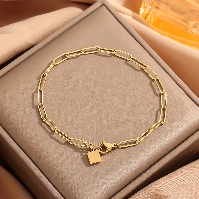 Handgefertigte Vintage Gold Armband