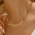 Romantische Gold Halskette für besondere Momente