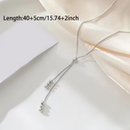 Romantische Silber Halskette für besondere Momente