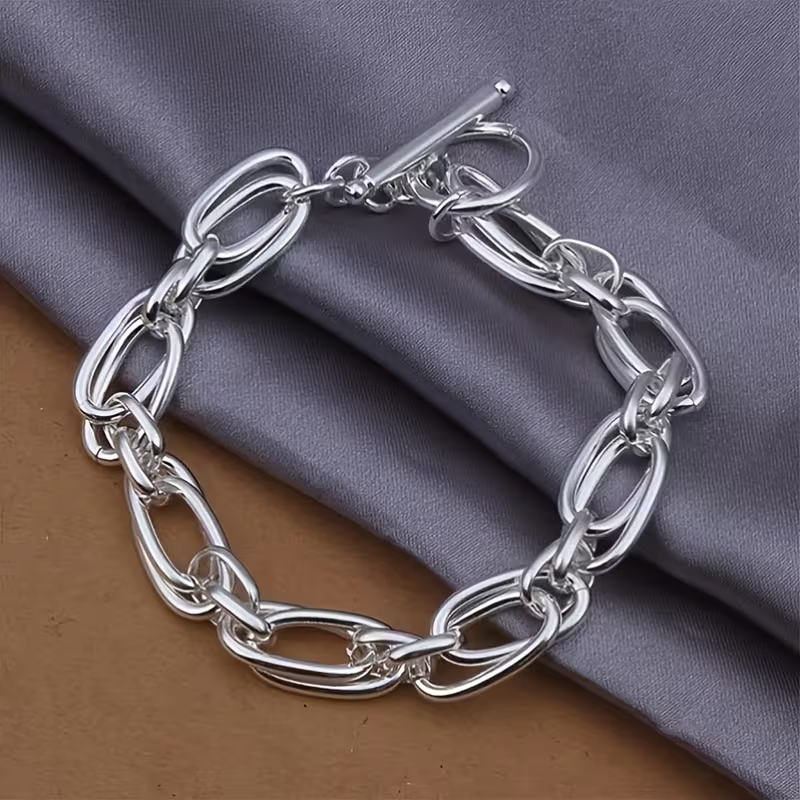 Atemberaubende Silber Armband für den Alltag