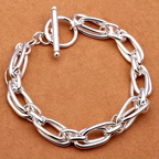 Atemberaubende Silber Armband für den Alltag